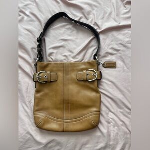 Coach leather bag